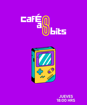 Café a 8 bits poster TSR